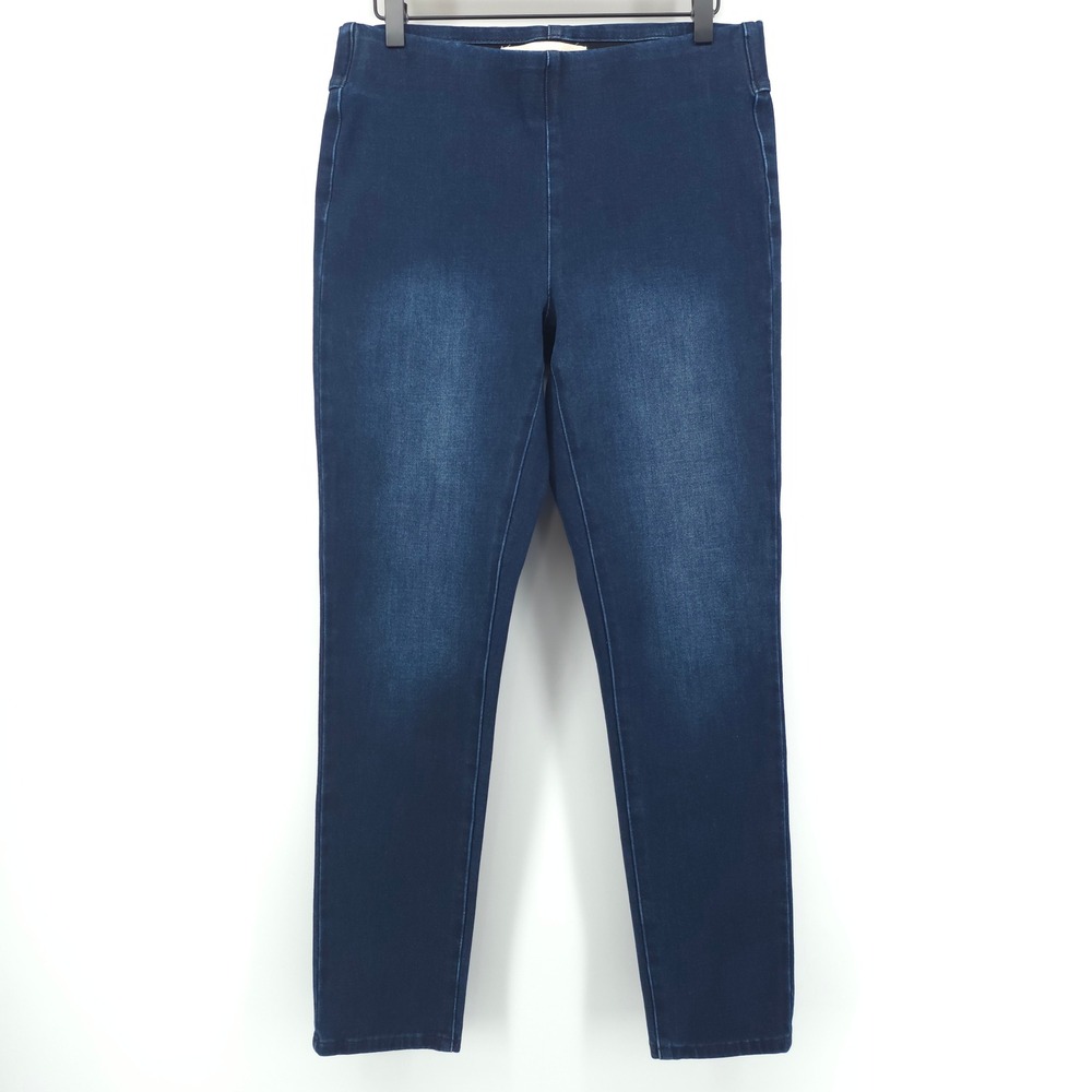 Soft Surroundings Womens Denim Jeggings 2CM92‎ Small Blue Pull On Jeggings